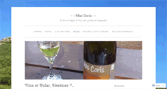 Desktop Screenshot of mas-coris.com